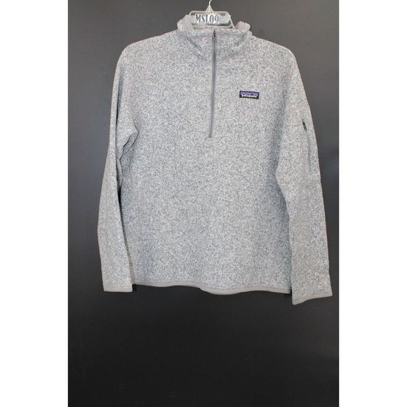 Patagonia Tops - Patagonia Womens 1/2 Zip Better Sweater Size Large GRAY